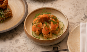 Dinings SW3 Chelsea Japanese cuisine Crab sushi
